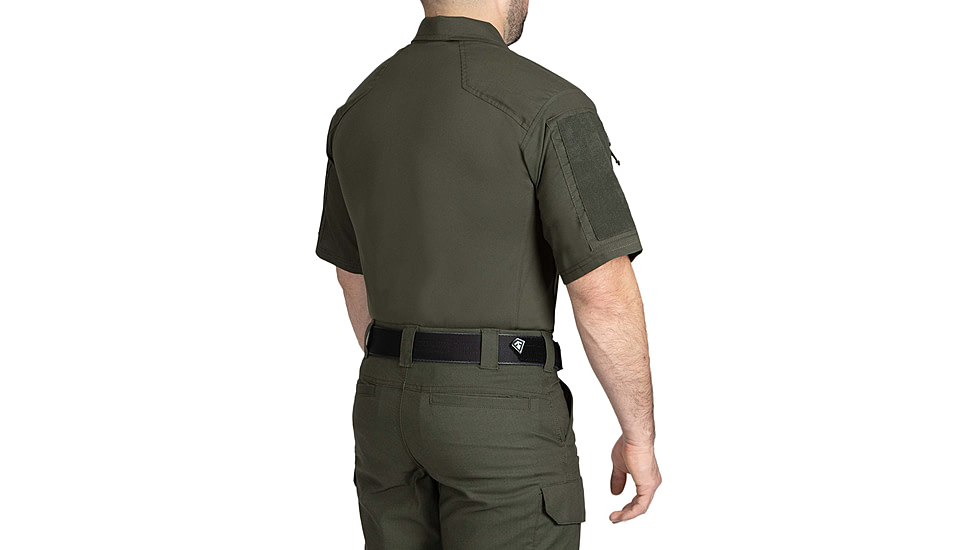 First Tactical M V2 Responder Ss Shirt, Od Green - 112024-830-3XL-T