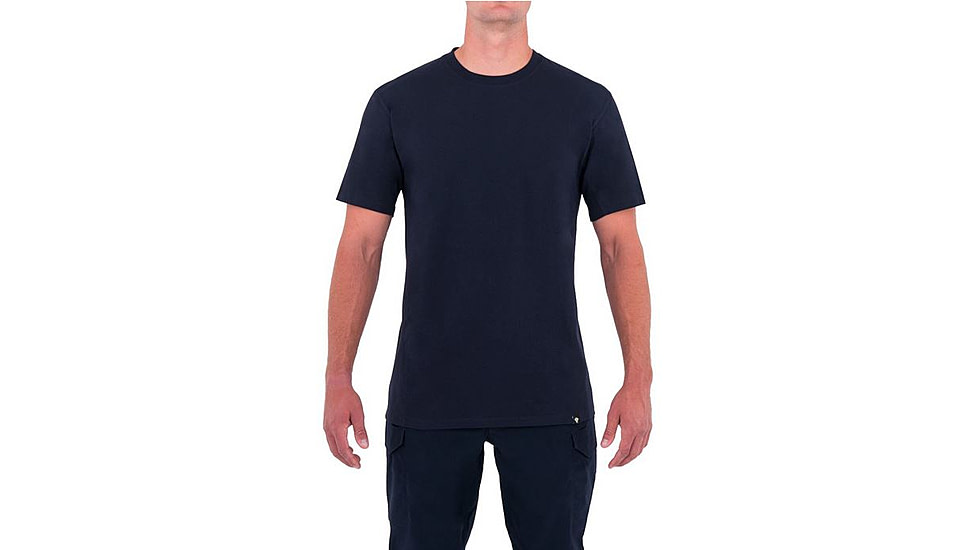 First Tactical Mens Tactix Cotton S/S Tee, Midnight Navy, 2XL 112501-729-XXL