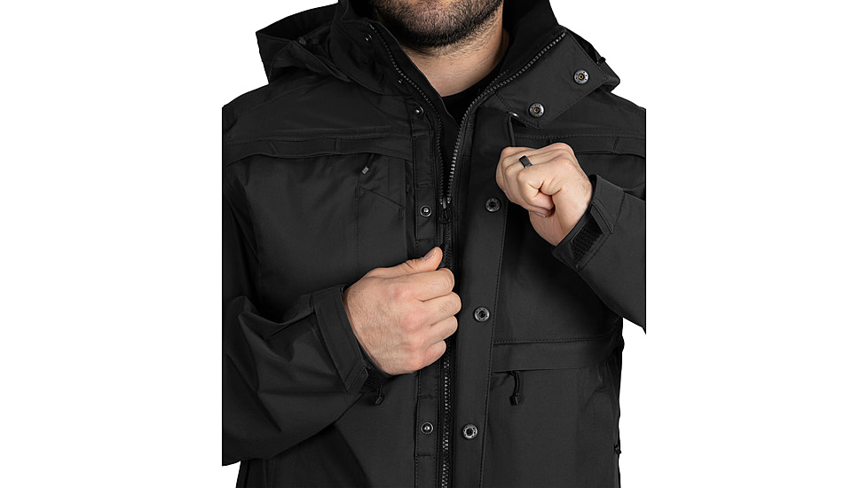 First Tactical Outer Shell Parka - Mens, Tall, Black, 4XL, 118519-019-4XL-T