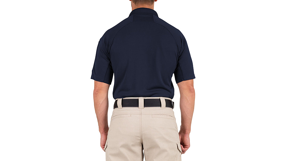 First Tactical Performance Short Sleeve Polo - Mens, Tall, Midnight Navy, 6XL, 112509-729-6XL-T