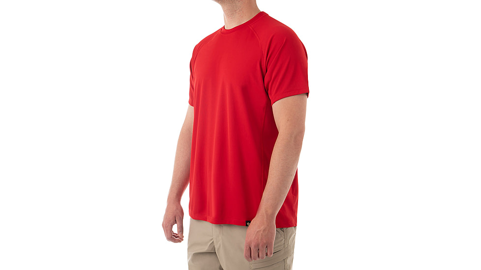First Tactical Performance Short Sleeve T-Shirt - Mens, Red, Regular/3XL, 112503-400-3XL