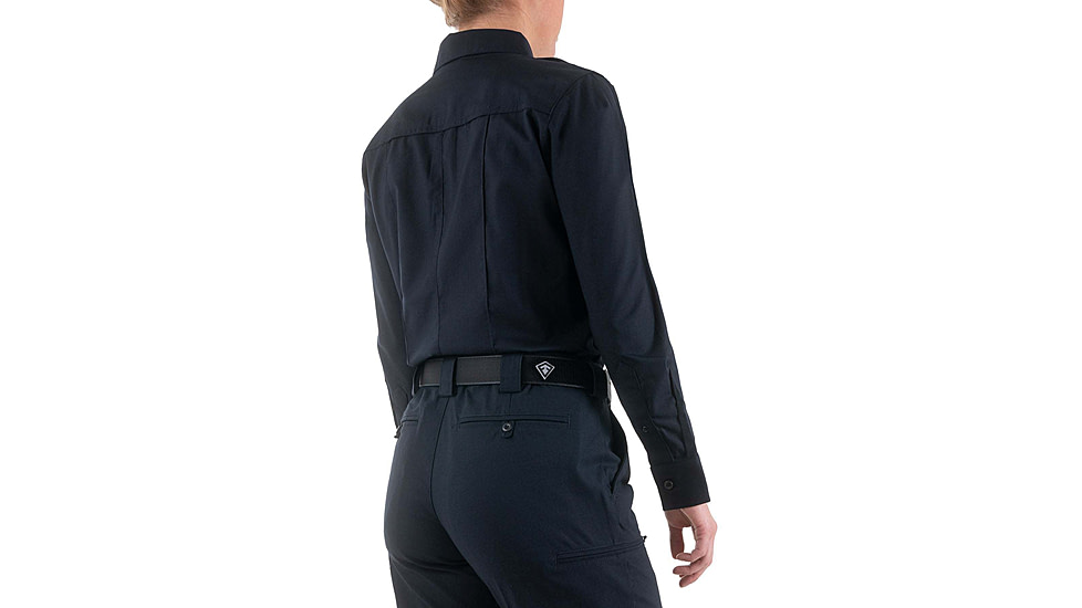First Tactical Pro Duty Long Sleeve Shirt - Womens, Midnight Navy, Medium, 121011-729-M-R