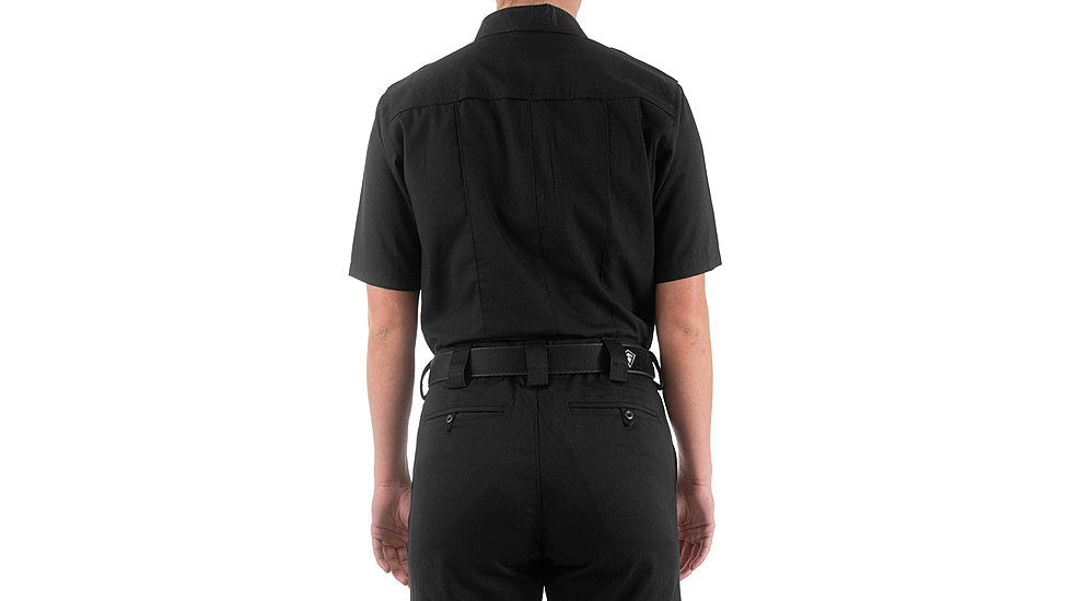 First Tactical Pro Duty Short Sleeve Shirt - Women's, Black, Large, 122001-019-L-R