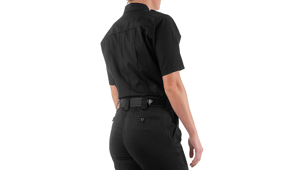First Tactical Pro Duty Short Sleeve Shirt - Women's, Black, Large, 122001-019-L-R