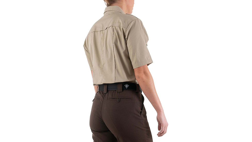 First Tactical Pro Duty Short Sleeve Shirt - Women's, Silver Tan, 2XL, 122001-065-XXL-R