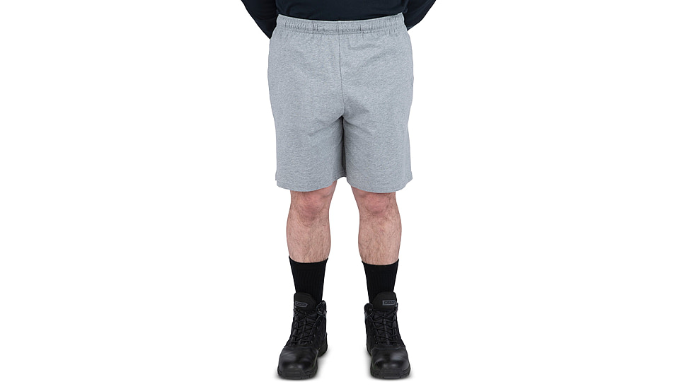 First Tactical PT Tactix Cotton Short - Men's, Heather Gray, 3XL, 115008-016-3XL