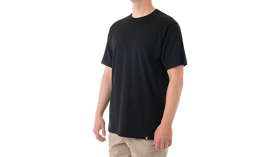 First Tactical Tactix Cotton Short Sleeve Tee - Mens, Black, Regular/3XL, 112501-019-3XL