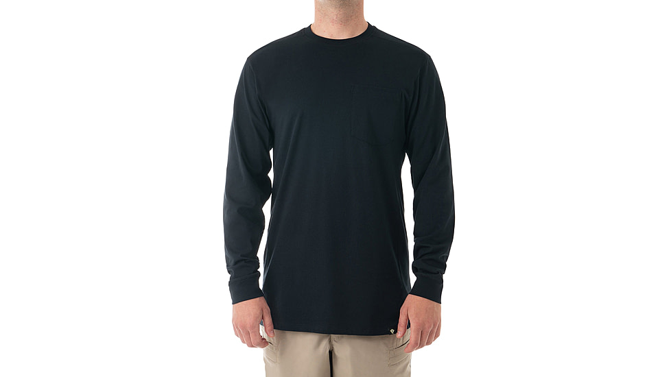 First Tactical Tactix Long Sleeve Pen Pocket T-Shirt - Men's, Midnight Navy, 3XL, 111508-729-3XL