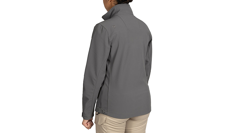 First Tactical Tactix Softshell Jacket - Womens, Wolf Grey, Large, 128501-036-L-R