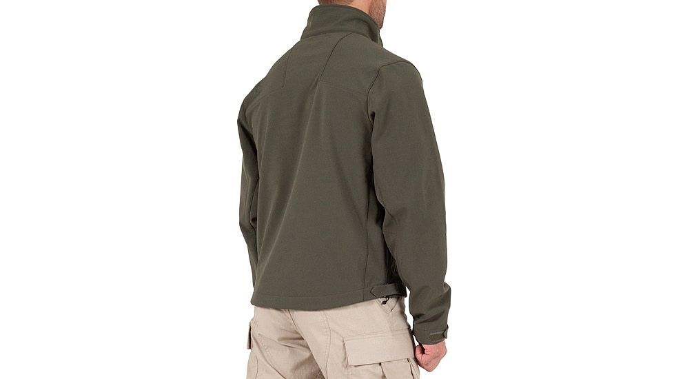 First Tactical Tactix Softshell Short Jacket - Mens, OD Green, 2XL, 118503-830-XXL