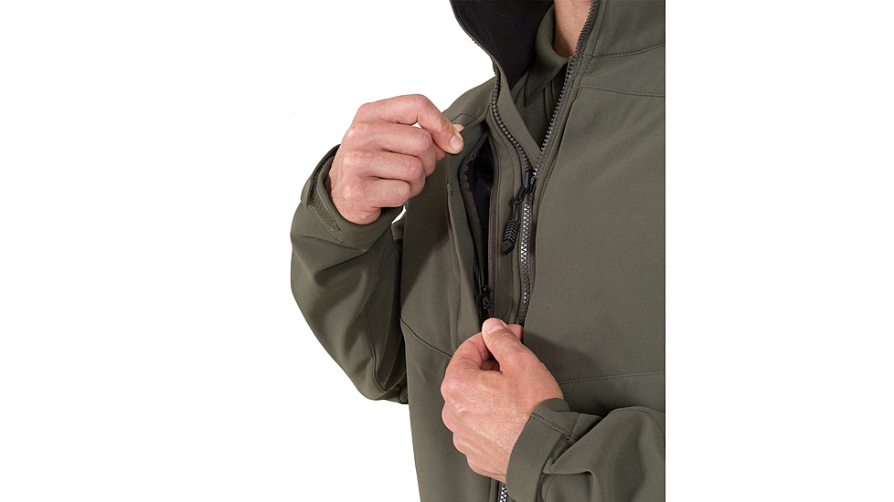 First Tactical Tactix Softshell Short Jacket - Mens, OD Green, 2XL, 118503-830-XXL