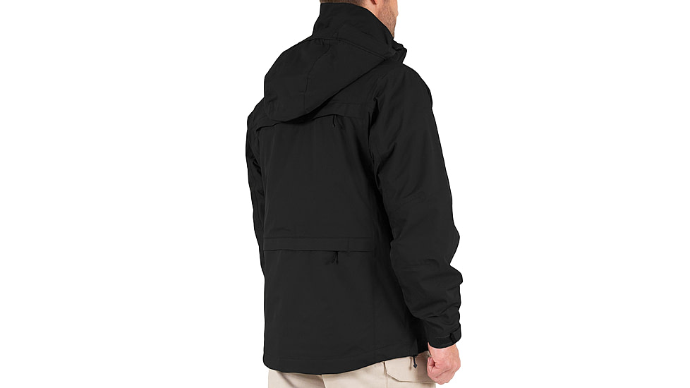 First Tactical Tactix System Parka - Mens, Tall, Black, Large, 118500-019-L-T