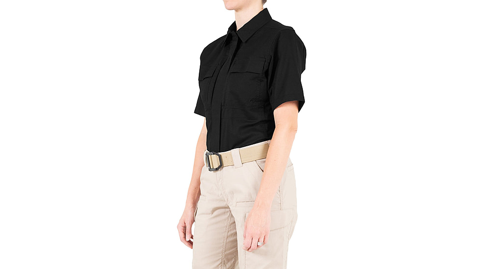 First Tactical V2 BDU Short Sleeve Shirt - Womens, Black, Medium, R, 122009-019-M-R