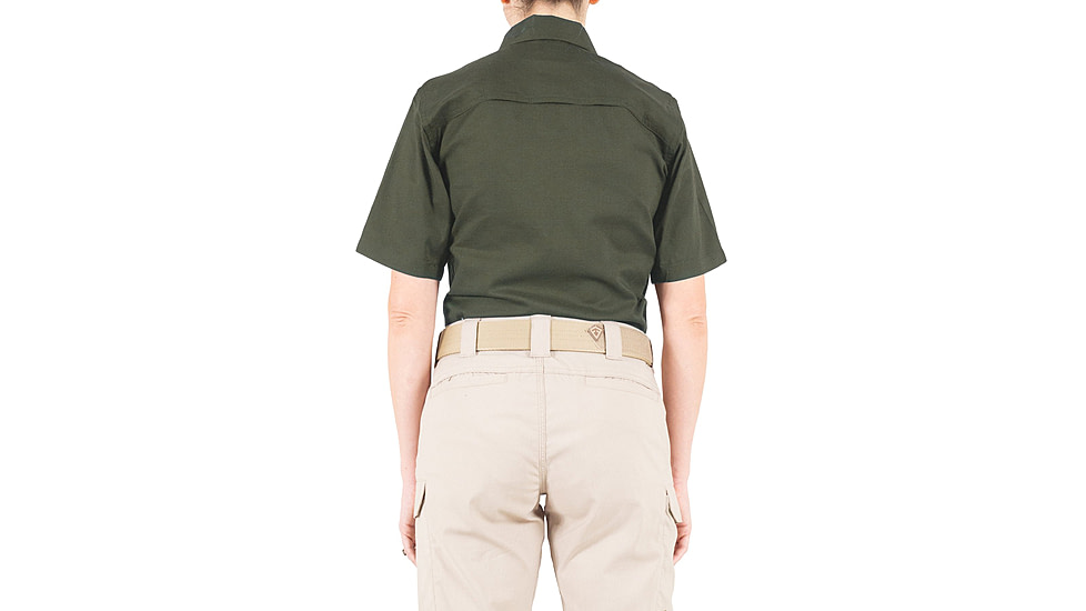First Tactical V2 BDU Short Sleeve Shirt - Womens, OD Green, Extra Small, R, 122009-830-XS-R