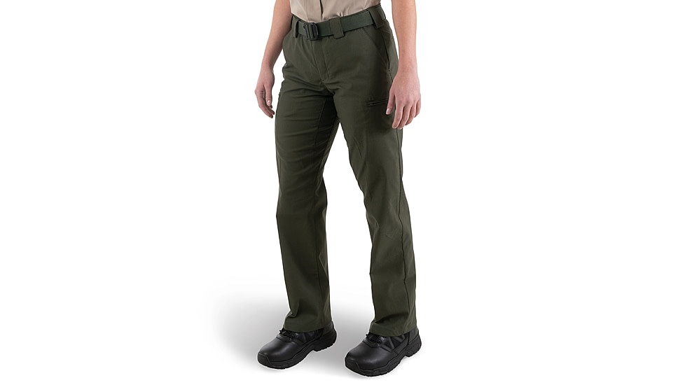 First Tactical V2 Pro Duty 6 Pocket Pant - Womens, Unhemmed, OD Green, 26, 124041-830-26-U