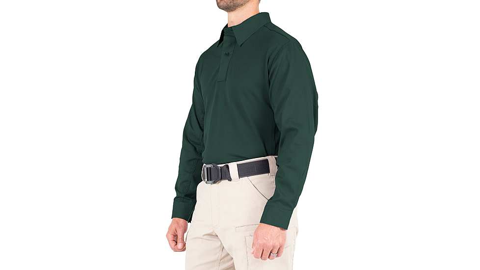 First Tactical V2 Pro Perf Long Sleeve Shirt - Mens, Spruce Green, Regular/Extra Small, 111015-812-XS-R