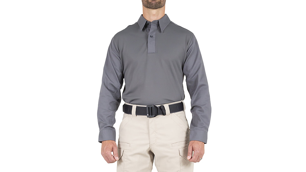 First Tactical V2 PRO Performance Shirt - Mens, Wolf Grey, Extra Large, T, 111015-036-XL-T