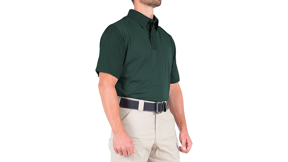 First Tactical V2 Pro Performance Short Sleeve Shirt - Mens, Spruce Green, 2XL, T, 112012-812-XXL-T