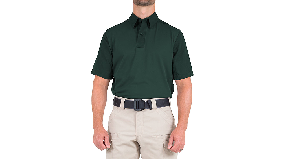 First Tactical V2 Pro Performance Short Sleeve Shirt - Mens, Spruce Green, 2XL, T, 112012-812-XXL-T