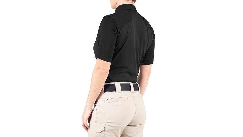 First Tactical V2 Pro Performance Short Sleeve Shirt - Womens, Black, Small, R, 122012-019-S-R