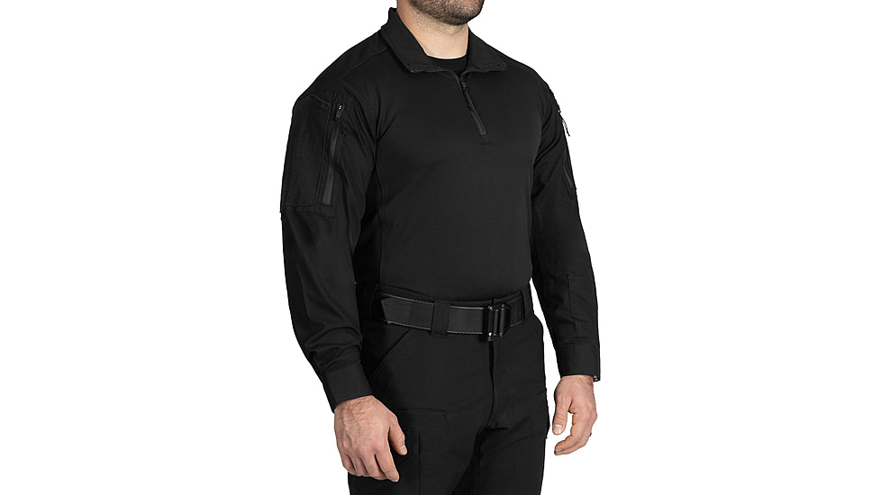 First Tactical V2 Responder Long Sleeve Shirt - Mens, Regular, Black, 2XL, 111031-019-XXL-R