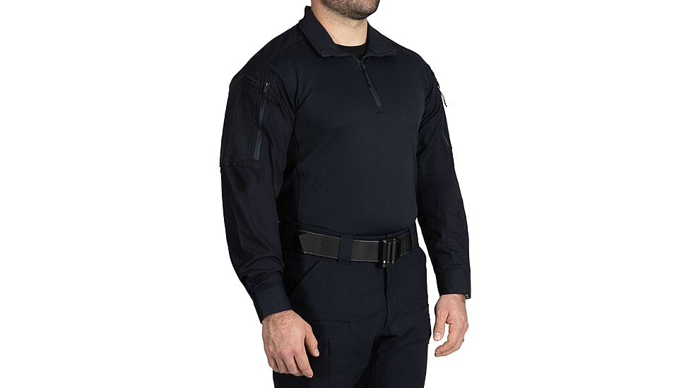 First Tactical V2 Responder Long Sleeve Shirt - Mens, Regular, Midnight Navy, Medium, 111031-729-M-R