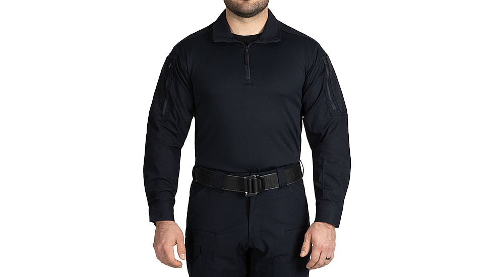 First Tactical V2 Responder Long Sleeve Shirt - Mens, Regular, Midnight Navy, Medium, 111031-729-M-R