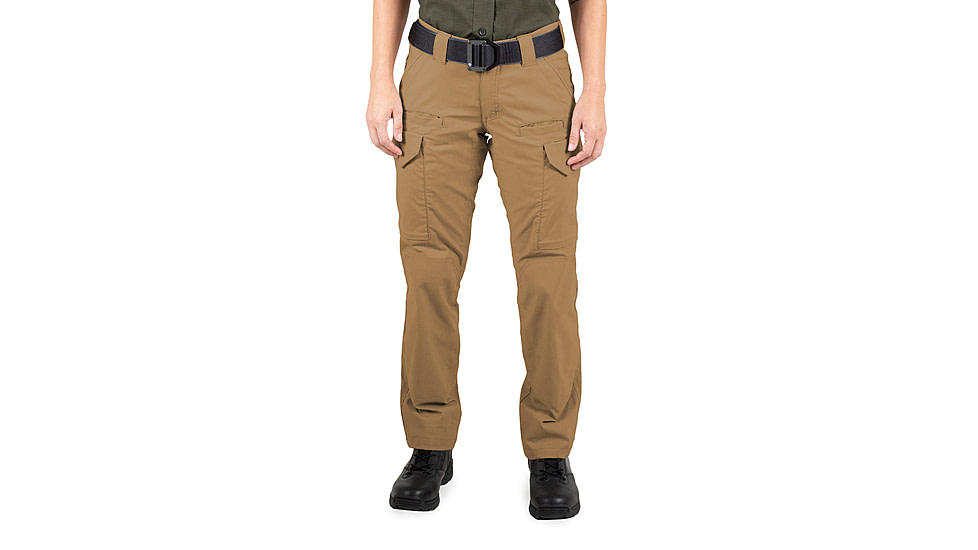 First Tactical V2 Tactical Pant - Womens, Coyote Brown, Regular/28, 124011-181-28-R