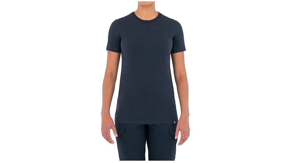 First Tactical Womens Tactix Cotton L/S Tee, Midnight Navy, Extra Small 121505-729-XS