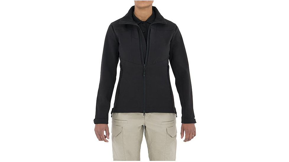 First Tactical Womens Tactix Sftshl Jacket, Black, S Regular 128501-019-S-R