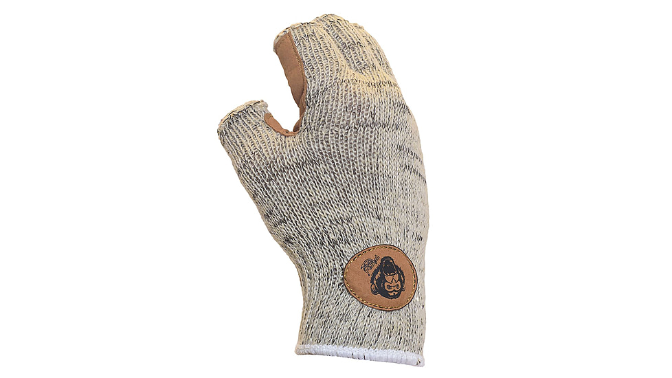 Fish Monkey Wooly Wool Half Finger, Wool Tan, 2XL, FM30-WHL-XXL