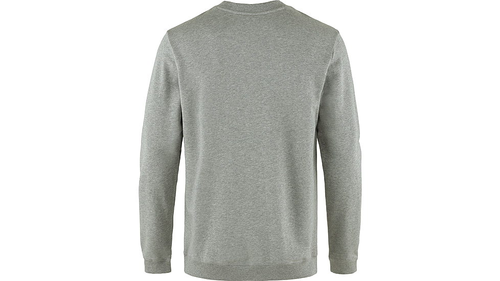 Fjallraven 1960 Logo Badge Sweater - Mens, Grey/Melange, Medium, F87163-020-999-M