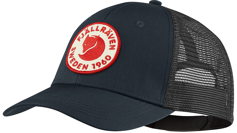 Fjallraven 1960 Logo Langtradarkeps, Dark Navy, Small/Medium, F78138-555-S/M