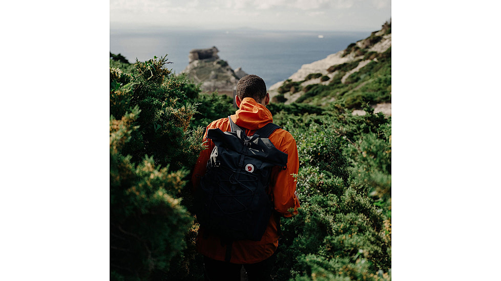 Fjallraven Abisko Hike Foldsack Backpack, Iron Grey, One Size, F27222-048-One Size