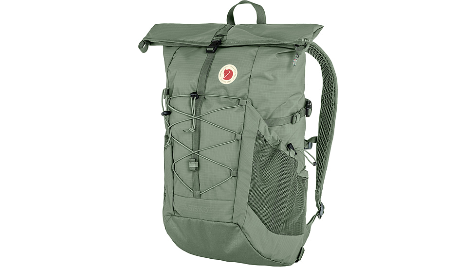 Fjallraven Abisko Hike Foldsack Backpack, Patina Green, One Size, F27222-614-One Size