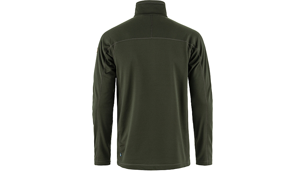 Fjallraven Abisko Lite Fleece Half Zip - Mens, Deep Forest, Extra Small, F87113-662-XS