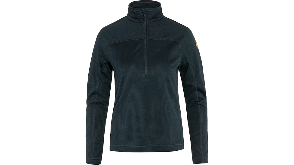 Fjallraven Abisko Lite Fleece Half Zip - Womens, Dark Navy, Extra Large, F87141-555-XL