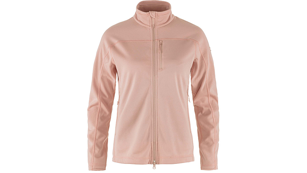 Fjallraven Abisko Lite Fleece Jacket - Womens, Chalk Rose, Small, F87142-302-S