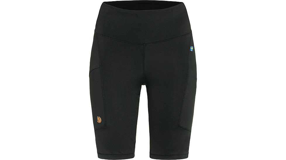 Fjallraven Abisko Short Tights - Womens, Black, Medium, F87138-550-M