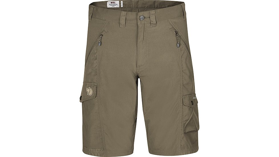 Fjallraven Abisko Shorts - Mens, Light Olive, 44, F82833-622-44
