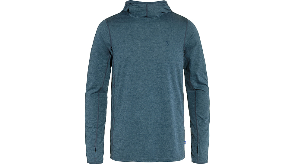 Fjallraven Abisko Sun-Hoodie - Mens, Indigo Blue, 2XL, F87199-534-XXL
