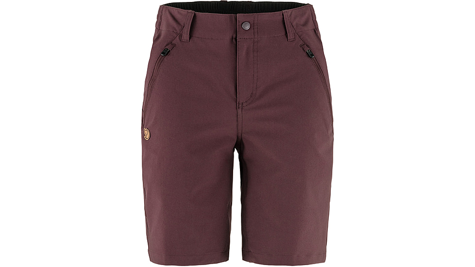 Fjallraven Abisko Trail Stretch Shorts - Womens, Port, 44, F14200143-357-44