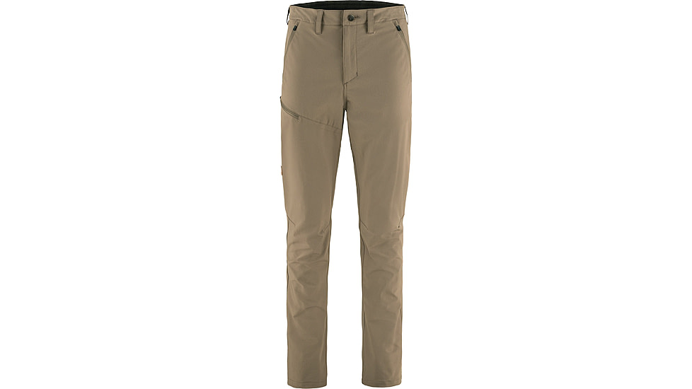 Fjallraven Abisko Trail Stretch Trousers - Mens, Suede Brown, 54/R, F12200163-244-54/R