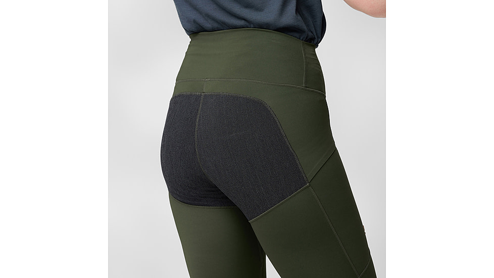 Fjallraven Abisko Trekking Tights HD - Womens, Deep Forest, Extra Small, F87143-662-XS