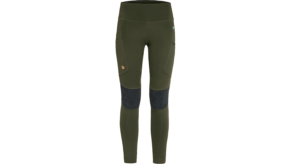 Fjallraven Abisko Trekking Tights HD - Womens, Deep Forest, Extra Small, F87143-662-XS