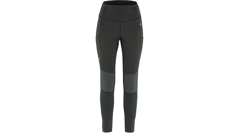 Fjallraven Abisko Varm Trekking Tights - Womens, Black-Iron Grey, Extra Large, F84790-550-048-XL