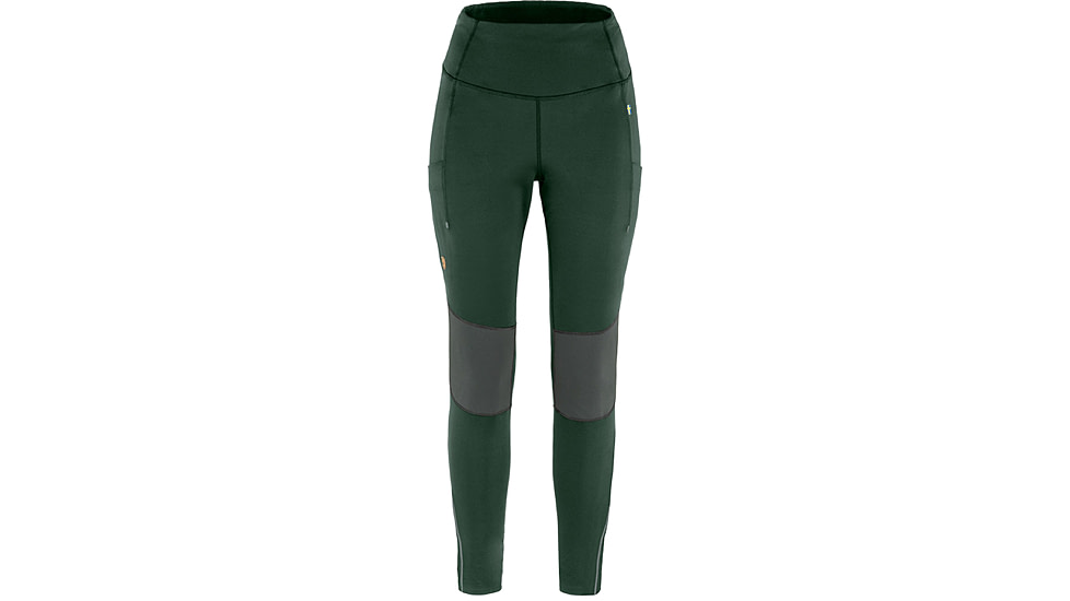 Fjallraven Abisko Varm Trekking Tights - Womens, Deep Patina/Iron Grey, Extra Large, F84790-679-048-XL