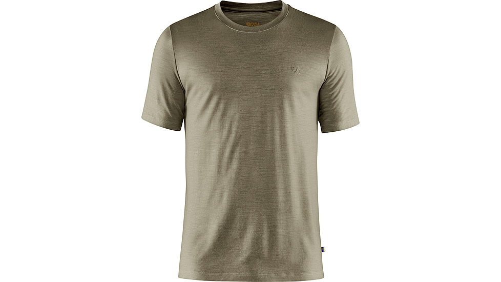 Fjallraven Abisko Wool SS - Mens, Light Olive, Small, F87193-622-S