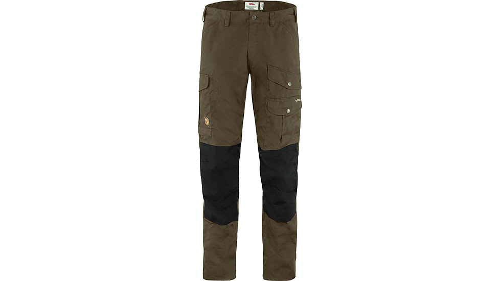 Fjallraven Barents Pro Trousers - Mens, Dark Olive/Black, 44, F87179-633-550-44