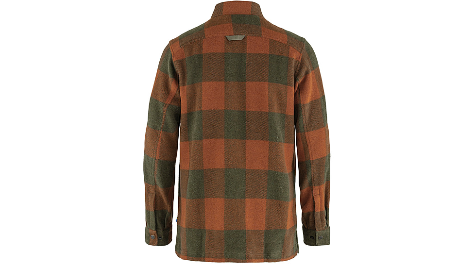 Fjallraven Canada Shirt - Mens, Autumn Leaf/Laurel Green, Small,mall, F90631-215-625-S